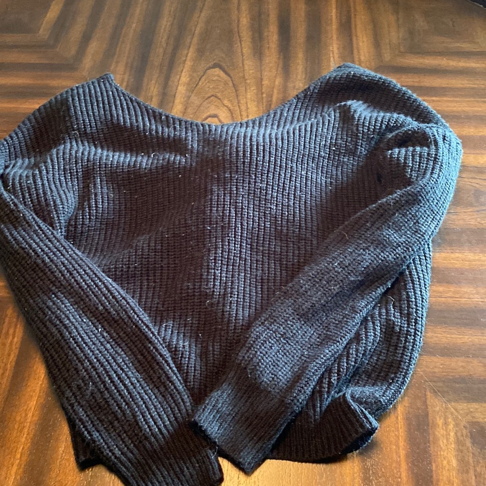 Black sweater